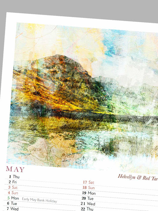 2025 Lake District Calendar - Lake District Views