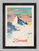 Zermatt - Skiing Poster Print