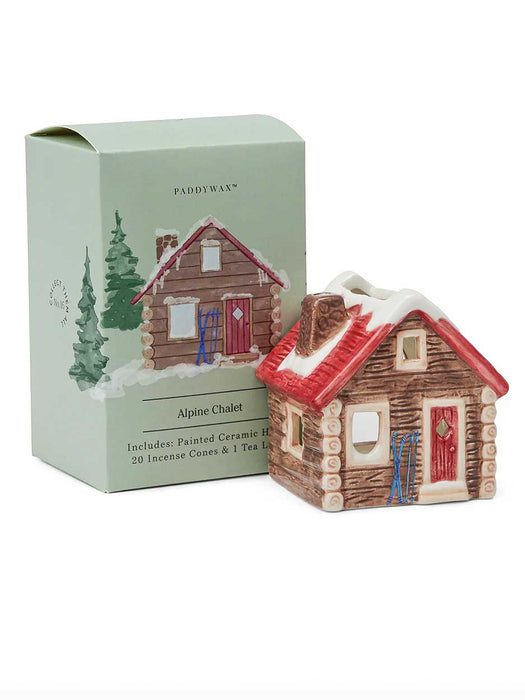 Alpine Chalet Incense and Tea Light Holder