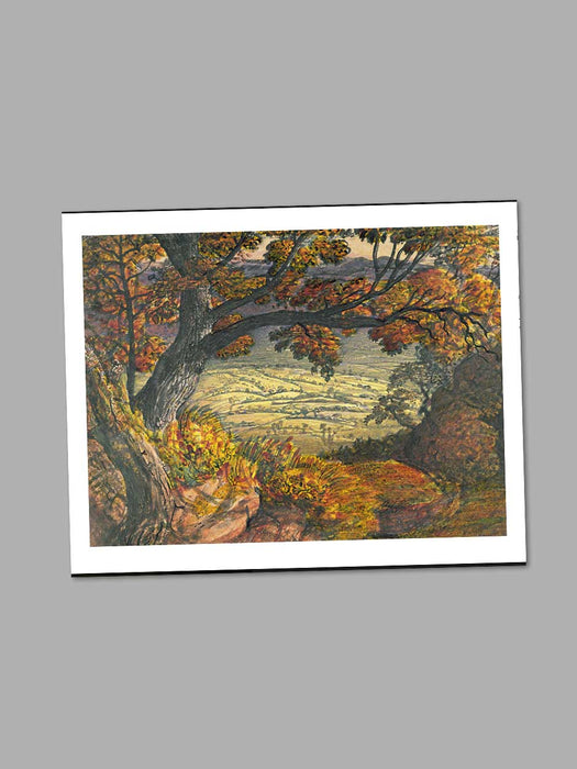 Autumn Landscape - Blank Card card Orwell Press 