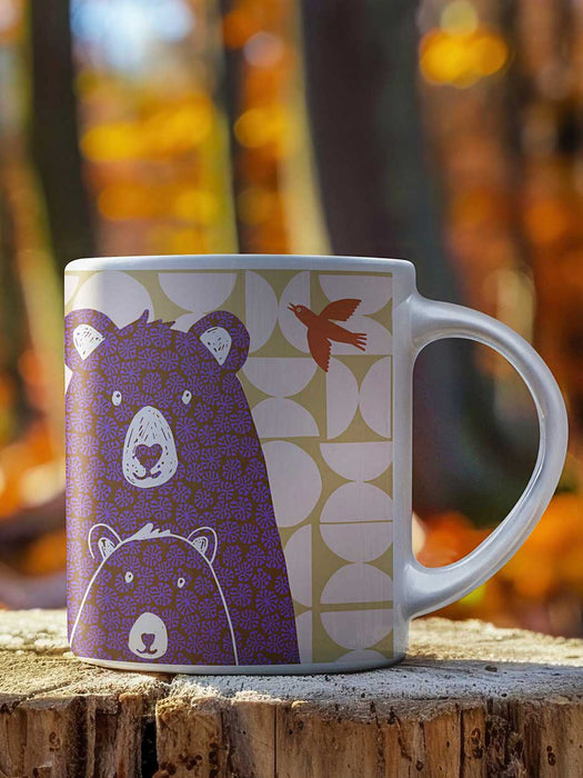 Bear Bone China Mug traditional gift TNL 