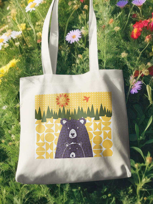 Bear Tote Bag traditional gift TNL 