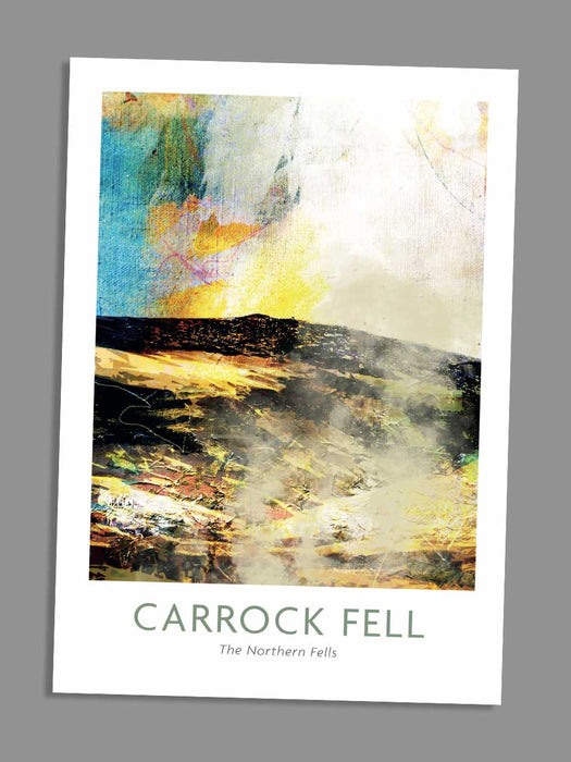 Carrock Fell - Blank Greeting Card card The Northern Line 