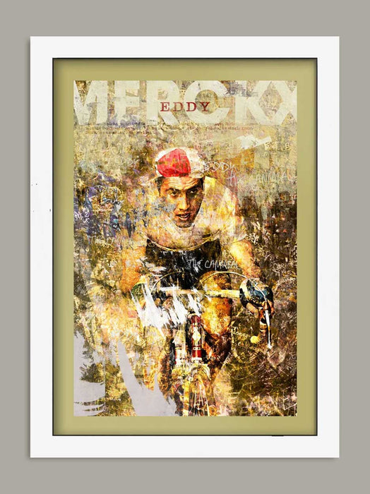 Eddy Merckx- The Cannibal Cycling Poster