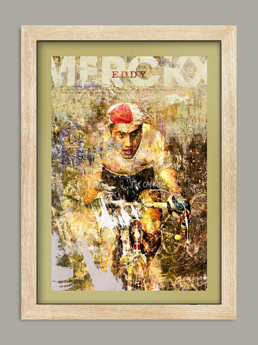 Eddy Merckx- The Cannibal Cycling Poster