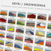 Eryri / Snowdonia Poster Print shows all the peaks and subsidiary summits over 2,000 ft 