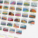 Eryri / Snowdonia Poster Print shows all the peaks and subsidiary summits over 2,000 ft 