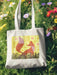 Fox Tote Bag traditional gift TNL 