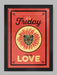 Friday I'm in Love Music Print. From the song recorded by The Cure.