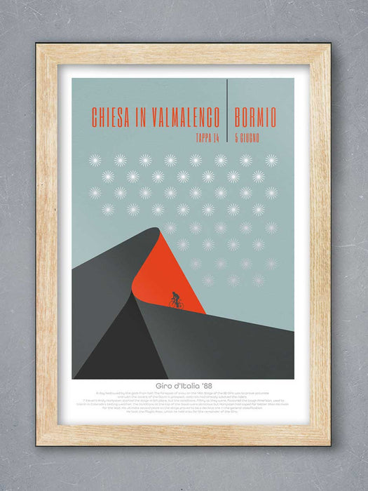 Giro 88 - Cycling Poster print