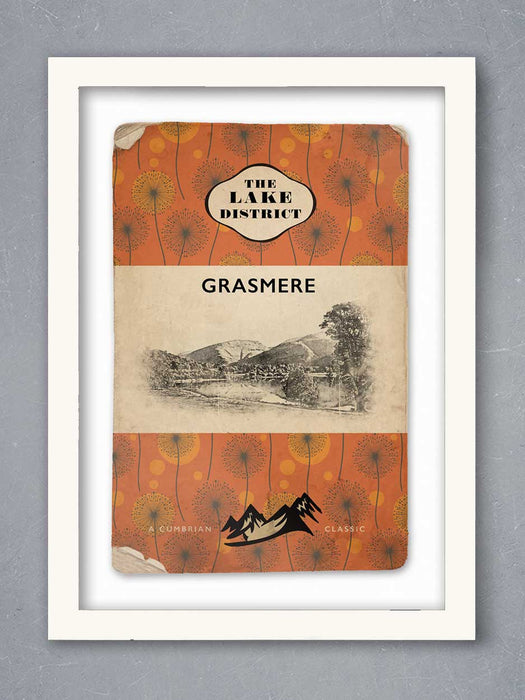 Grasmere Vintage Style Poster Print