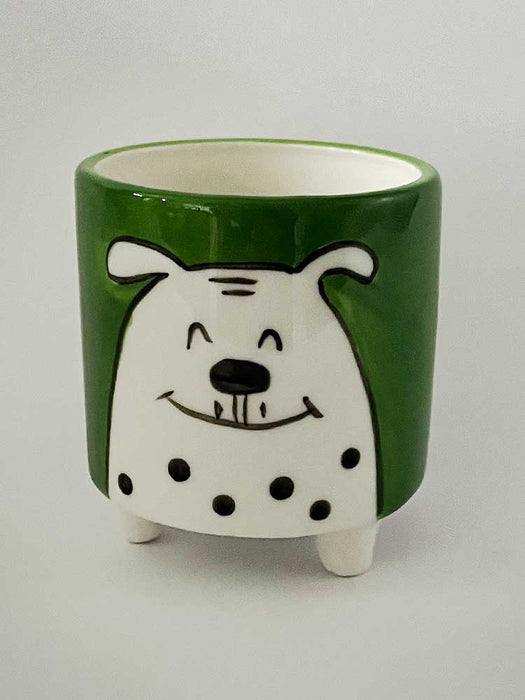 Green Dog Mini Planter classic homeware Other Lovely Things 