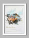 Helvellyn in Wainwright's Words - Lake District Poster Print
