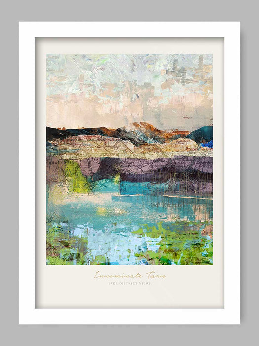 Innominate Tarn - Lake District Views Poster Print. Situated near the summit of Haystacks and made famous as the location where Alfred Wainwright's ashes were scattered
