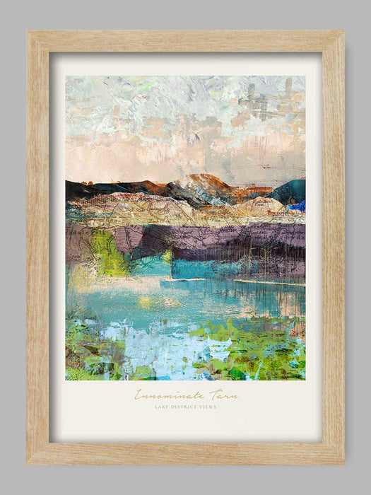 Innominate Tarn - Lake District Views Poster Print. Situated near the summit of Haystacks and made famous as the location where Alfred Wainwright's ashes were scattered
