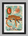 L is for Leopard Poster Print