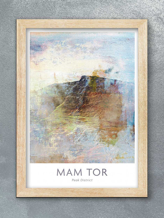 Mam Tor Poster Print