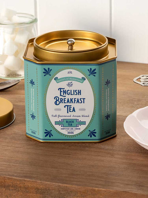 English breakfast tea caddy