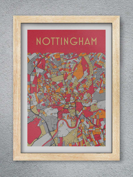 Nottingham Street Art - Poster print