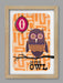 O is for Owl Poster Print