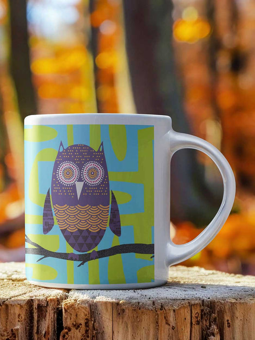 Owl Bone China Mug traditional gift TNL 