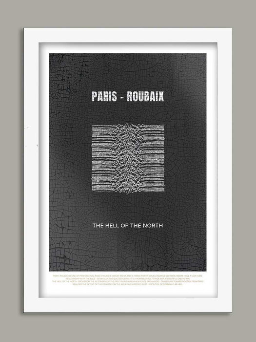 Paris Roubaix Disorder - Cycling Poster print