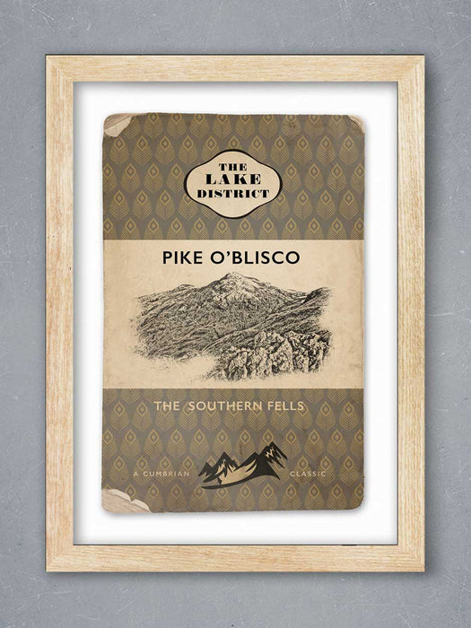 Pike o'Blisco Vintage Style Poster Print