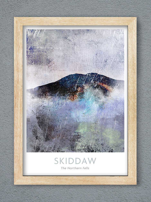 Skiddaw - Abstract Poster Print