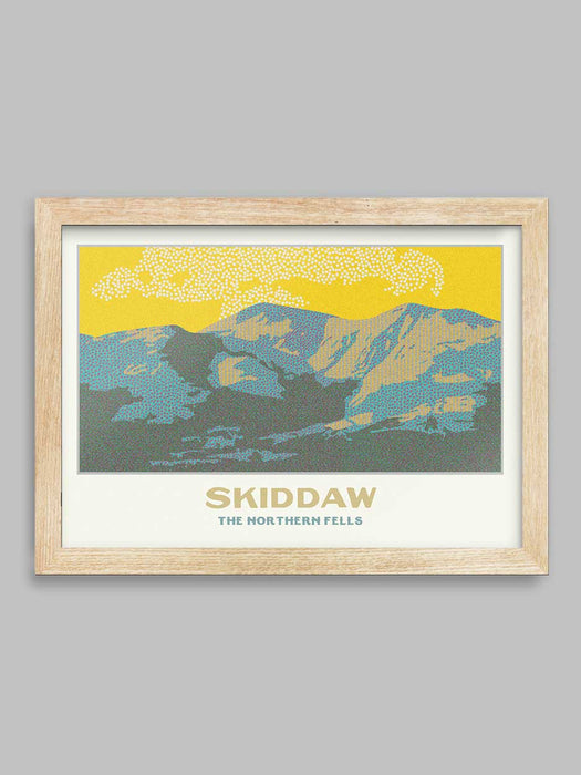 Skiddaw, The Northern Fells - Lake District Poster print