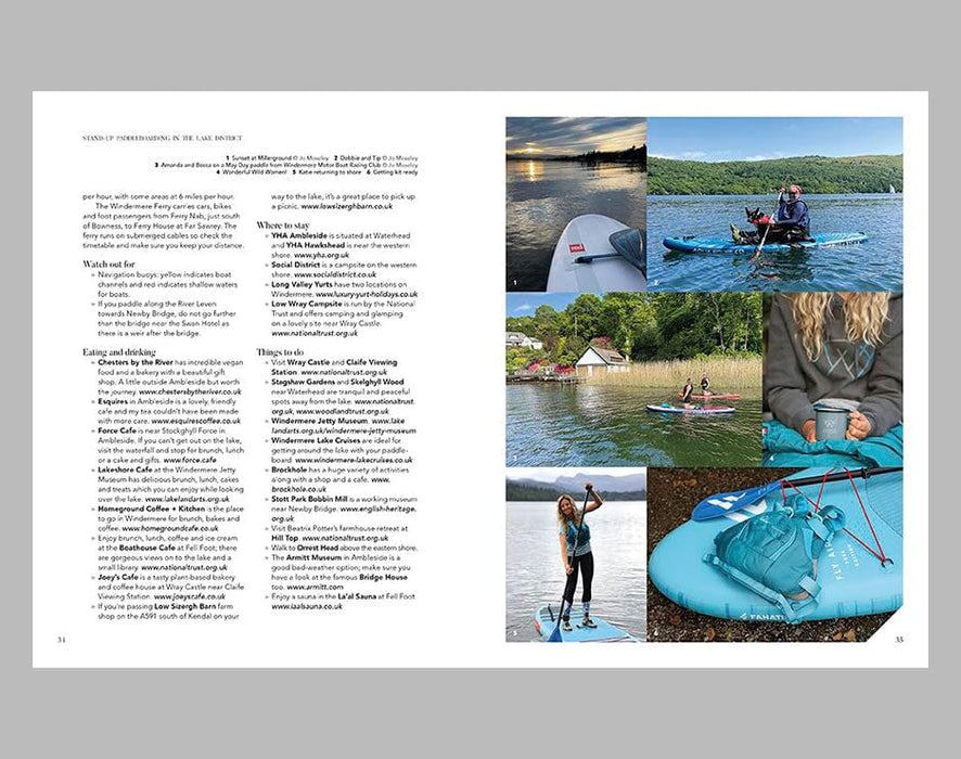 Stand Up Paddleboarding in The Lake District Books Bookspeed 