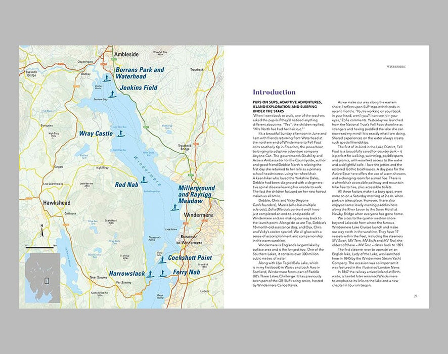 Stand Up Paddleboarding in The Lake District Books Bookspeed 