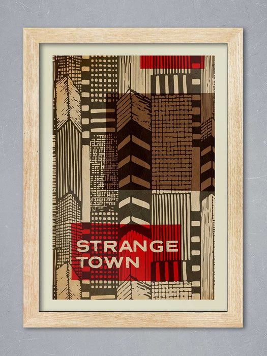 Strange Town - Music Poster Print