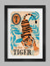 T is for Tiger Poster Print