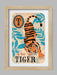 T is for Tiger Poster Print