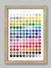 The Colour of Music Poster Print. A spectrum of songs and albums relating to colours