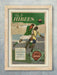 Hibernian, Hibs match programme retro style poster print GGTTH