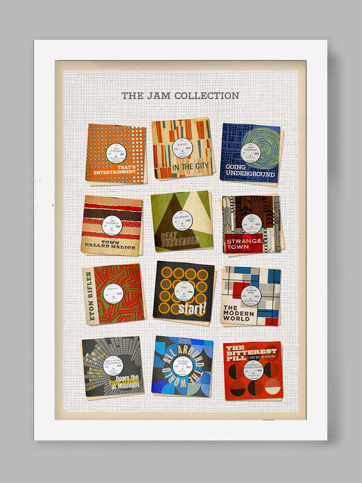 The Jam Collection - Music Poster Print