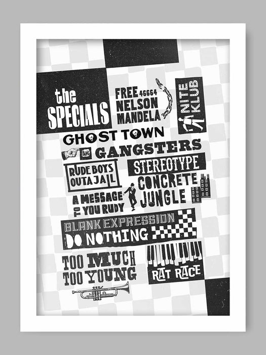 The Specials -  Music Poster Print Special AKA