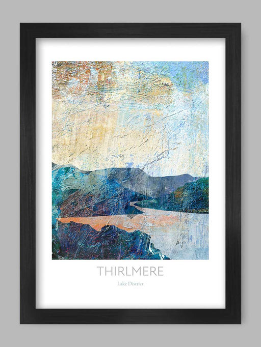 Thirlmere Lake District poster print