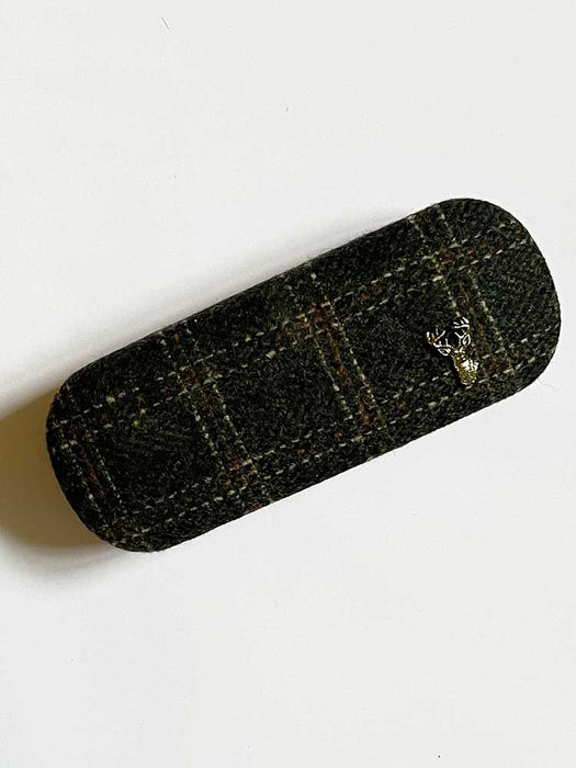 tweed glasses case