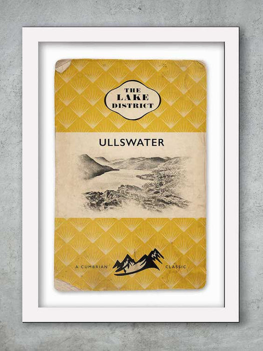 Ullswater Vintage Style Poster print