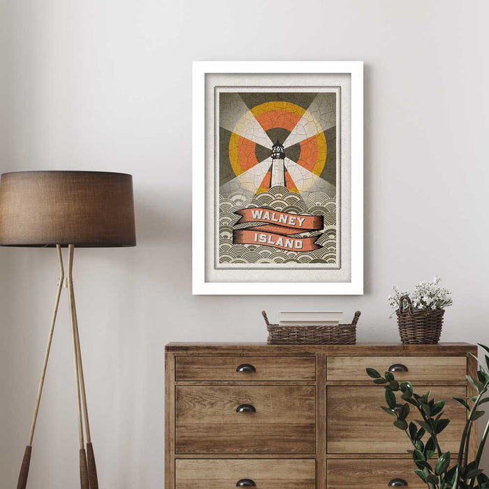 Walney Island, Cumbria poster print