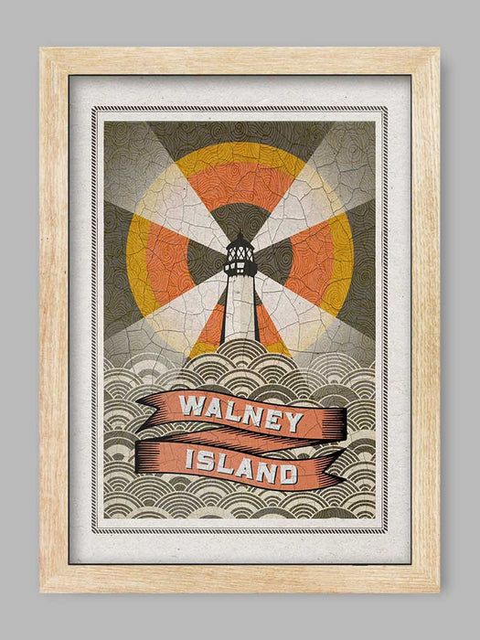 Walney Island Poster print