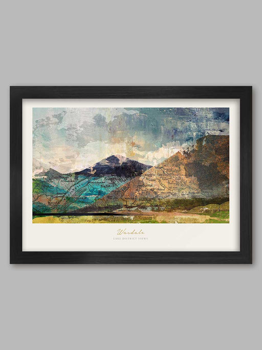 Wasdale - Lake District Views Poster Print. The beautiful valley home to Scafell Pike and a landscape of brooding drama.