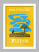 yellow. Coldplay music poster
