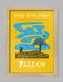 yellow. Coldplay music poster