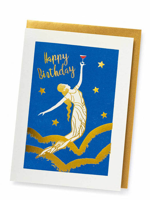 birthday lady card