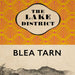 Blea tarn poster retro style book jacket print