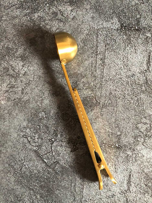 brass coffee clip