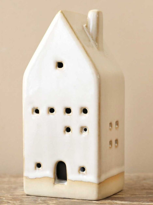 Ceramic House With LED Light Gift Lisa Angel 